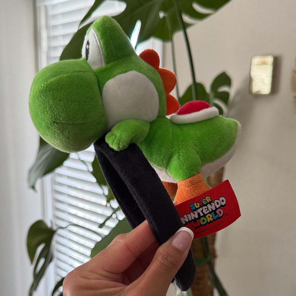 Super Nintendo World Yoshi Plush Headband - Green